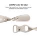 Ultra Thin Silicone Sport Band for Apple Watch 38/40/41mm - #A Starlight | Compatible with iWatch Series 1-8/SE | Slim Replacement Wristband for Men and Women - Buy Online on SooperMarket.com