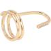 TYCIONG Decorative Nail Ring Fashion Fingertip Jewelry Nail Art Ring Ladies Wearing Nail Accessories (3050 gold) - Buy Online on SooperMarket.com