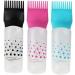 PLAFOPE 3pcs Salon Hair Dye Bottle Hair Root Applicator Bottle Hair Dying Bottles Hair Styling Tools Hair Color Brush Applicator Hair Oiling Bottle Hair Dye Brush Filling Comb - Buy Online on SooperMarket.com