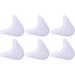 Women's Toe Separators & Ballet Shoe Cushions Set | Forefoot Toe Sleeves for Pumps | 2 Pcs White Pumps Cushions - 11x9.2cm - Buy Online on SooperMarket.com