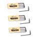 BELLIFFY 3 Sets Eyebrow Soap Cream Gel Brow Eyebrowhack Cosmetic Supplies Eyebrow Styling Soap Gel Texture