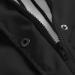 Ronony Waterproof Hooded Rain Jacket - Lightweight Windbreaker & Outdoor Sports Coat | XXL Black - Buy Online on SooperMarket.com