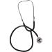 Mabis 75-432-025 Caliber Series Pediatric Stethoscope Non-Chill Ring Lightweight Black