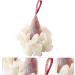 1pc Ice Cream Bath Ball Body Scrubber Sponge Ice Cream Loofah Sponge Mesh Pouf Bath Sponge Body Exfoliator Mesh Bath and Shower Sponge Men Body Wash Polyester Gel Girl Child White - Buy Online on SooperMarket.com