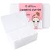 Beaupretty 1000pcs Makeup Remover Pads Lens Cleaner Pad Eyes Make up Remover Pad Lip Stick Cleaning Pad Cosmetics Removal Pad Cotton Sponge Makeup Sponge Practical Cotton Gauze White