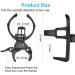 2PCS Lightweight Bicycle Water Bottle Cages - Easy to Adjust & Install | Strong Bike Holder - Buy Online on SooperMarket.com