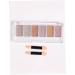 Nail Mirror Powder 6 Colours Manicure Chrome Glitter Pigment with Eyeshadow Sticks Golden nail chrome powder PINK - Buy Online on SooperMarket.com