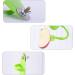 2 Pcs Bird Food Container Plastic Cuddle Bone Feeding Racks Vegetable Fruit Holder Hanging Feeder Parrot Cage Stands Accessories for Bird Parrot - Buy Online on SooperMarket.com