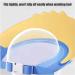 Kids Shower Cap: KAMHBE Baby Shower Cap Shield - Adjustable Crown Hair Washing Shampoo Shield for Eyes, Ears, and Face - Yellow Monster Design - Buy Online on SooperMarket.com