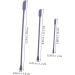 Healeved 3pcs Small Tip Scraper Skincare Tiny Spatula Mini Spatula Silicone Bottle Scraper Violet - Buy Online on SooperMarket.com