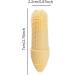 JISADER Pet Oral Care Finger Brush for Dogs and Cats - Gentle Tool Yellow - Buy Online on SooperMarket.com