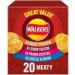Walker Meaty Variety Multipack Crisps Box 20 x 25g | Assorted Flavors for Ultimate Snacking | Multipack | Savory and Crunchy