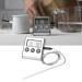 Multifunctional BBQ Grill Thermometer with Instant Reading Probe and Alarm - 50-300 F - Buy Online on SooperMarket.com