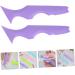 Didiseaon 6 Pcs Silicone Beauty Ruler Silicone Molds Silicone Eyeliner Tool Eyeliner Guide Aid - Buy Online on SooperMarket.com