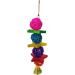 7-Piece Parrot Toys Set - Swing Toys Wooden Ladder & Rope Bars for Small to Medium Birds | Durable & Fun Bird Enrichment - Buy Online on SooperMarket.com