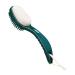 Toseky Foot Brush and Pumice Stone | 2 in 1 Multifunctional Foot Care Tools | Gentle Pumice Stone for Feet Comfortable Bathroom Accessories for Men and Women Green