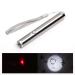 XUEQI 2-in-1 Pet Cat Kitten Toy Red Light Flashlight Pen Pointer Toy LED Light Silver - Buy Online on SooperMarket.com
