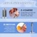 Nail Drill Bits Set - Tungsten Carbide Cuticle Clean & Smooth Barrel Head Coarse Bits for Acrylic, Gel Polish, Natural Nails - 2Pcs 3/32 Snake Head Coarse - Buy Online on SooperMarket.com