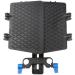 Fotga ABS Plastic Matte Box with 15mm Rail Rod Clamp Sunshade for Camera Cage | Compatible with Canon, Fuijifilm, Panasonic and more - Buy Online on SooperMarket.com