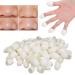 100pcs Natural Silk Cocoons for Blackhead Removal | Gentle Facial Care Peeling Silkworm Balls - International Shipping - Buy Online on SooperMarket.com
