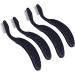 WOFASHPURET Curved Eyebrow Comb eyebrow comb plastic handle eyebrows comb plastic handle eyelash comb fold beauty Gentle Reminder - Buy Online on SooperMarket.com