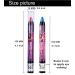 Go Ho 2PCS Purple Eyeshadow Sticks - Ultra Pigmented Shimmer Eye Black - Long Lasting Makeup Pen - Bright Purple & Deep Purple Shades - Buy Online on SooperMarket.com