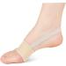 Bunion Spacers Toe Cover Gel Protectors - 1 Pair | Toe Sleeve, Splint, Socks & Separator for Foot Care | Pedicure Arm Pad - 19x6.5cm - Buy Online on SooperMarket.com