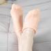Dajidafu 2pair Silicone Exfoliating Tools for Smooth Feet Say Goodbye to Rough Skin Silica Gel Moisturizing Socks Silicone Socks colour of skin One size fits all Colour of Skin One size fits all - Buy Online on SooperMarket.com