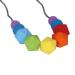 Food Grade Baby Teething Chew Necklace | Silicone Teether for Pacifiers & Teething Relief | Vibrant Colors | Portable & Safe (350ml) - Buy Online on SooperMarket.com