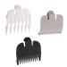 3 Piece Set Limit Comb Hair Clipper Accessories Professional Hair Clipper Guide Combs Guide Combs Professional Clipper Comb Hair Trimmer Guards Hair Clipper Guard for Haircut Trimming