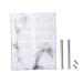 PLAFOPE Nail Polish Color Chart Board Nail Sample Display Stand Manicure Holder Nail Polish Color Chart Frame Nail Polish Color Showing Tool