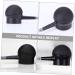 HAPINARY 2 Pcs Silicone Nozzle Fiber Applicator Hair Fibers Pump Spray Nozzle Hair Dye Tools Black - Buy Online on SooperMarket.com