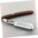 Angoily 2pcs Cutlery Holder - Safe Manual Razor for Men with Wooden Handle & Metal Design | International Shipping Available - Buy Online on SooperMarket.com