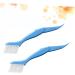 Beavorty 4 Pcs 2 Keyboard Cleaning Brush Toothpaste Holder Travel Hard Cleaning Brush Mirror Holder Clips Window Groove Brush Groove Cleaning Brush Corner Cleaning Brush 2 in 1 - Buy Online on SooperMarket.com