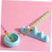 1 Set Nail Art Brush Cup Pen Washing Cup Nail Brush Supplies Nail Art Painting Pen Brush Stand Pens + Pencil Drawing Pens Rack Gel Washing Cups Pen Holder Plastic - Buy Online on SooperMarket.com
