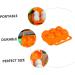 Hemoton 2pcs Outdoor Egg Carton Fridge Food Tray Outdoor Egg Container Egg Organizers Devil Travel Water Bag - Buy Online on SooperMarket.com