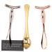 Buy 2 Sets Eye Massage Roller T-Bar & Portable Makeup Spoon | Skin Care Massage Tool for Eyes | Best Eye Cream Applicator Online - Buy Online on SooperMarket.com