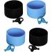 Heat Resistant Silicone Cup Sleeve Set Slip Straw Cap Water Bottle Boots Silicone Straw Cover Friendly Cup Accessories for Home Office Travel Travel - Buy Online on SooperMarket.com