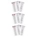 Beavorty 6 pcs 3d eyebrow stickers 4d hair- like eyebrows eyebrow tattoo stickers Woman Man Makeup Tool