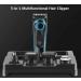 Buy 6-in-1 Electric Shaver for Men | USB Rechargeable Head Shaver & Cordless Grooming Kit - Waterproof & Versatile - Buy Online on SooperMarket.com