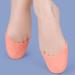 Toe Protectors for Pointe Shoes + Glass Cuticle Pusher - White/Skin Color, Ballet Dance Shoe Toe Pads - Buy Online on SooperMarket.com