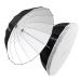 Godox UB-105W 41.3" 105cm Parabolic Deep Reflective Umbrella White Inner Studio Soft Light Umbrella with Withe Diffuser Cover for Photography Video Studio Shooting 105White-inner