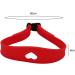 Perfeclan Silicone Hair Trimming Guide Adjustable Hair Band Accessory Portable Curved Silicone Haircut Band for DIY Trimming Shaving Red - Buy Online on SooperMarket.com