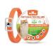 Cat Repellent Treatment Adjustable Cat Repellent Collars Natural Protection Repellent Collar for Cats Water Resistant Repellent Collar for Cats Small-Medium-Large Orange 1pack