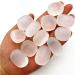 100g Natural White Selenite Gypsum Tumbled Stones Lots Bulk Reiki Polished Crystals Decor Stones - Buy Online on SooperMarket.com