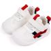 MK Matt Keely Baby First Walking Shoes - Toddler Anti-Slip Soft PU Leather Sneakers (Red) - Buy Online on SooperMarket.com