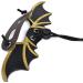 1 Set Adjustable Lizard Leash Bearded Dragon Harness Reptile Leather Harness Bearded Dragon Rope Reptile Leather Rope with Bat Wings for Lizard Amphibians Chameleons Small Pet Animals - Buy Online on SooperMarket.com