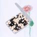 KALLORY 50 Pcs Sponge Makeup Applicator Long Eyeshadow Cosmetic Eye Shadow Brush Set Size 1 Black - Buy Online on SooperMarket.com
