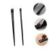 Balacoo Eyeliner Brush Set - 6 Multipurpose Makeup Brushes for Eyeliner & Eyebrows | Newborn Bevel Wood Toiletries - Buy Online on SooperMarket.com