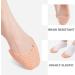 Healvian Shoe Crease Protector - 6Pcs Reusable Silicone Ballet Toe Pads for Women | Toe Protectors for Heels, Pointe Shoes, and Yoga Toes - Buy Online on SooperMarket.com